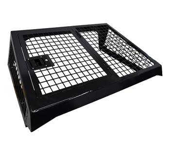 (New) JOHN DEERE 700J CAB REAR SCREEN W/ DOOR - PV6002