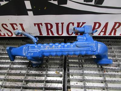 (Good Used Takeoff) 2004-2006 International DT466E Diesel Engine EGR Cooler P# 7A8701C, 7A8695C