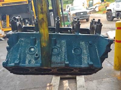 1996 International T444E 7.3L Diesel Engine Cylinder Block Part# 181827C3