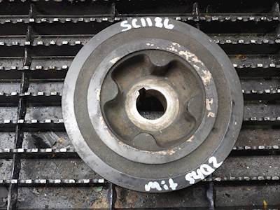 2005 Mitsubishi S4Q2 4cyl Non-Turbo Diesel Engine Dampner Pulley