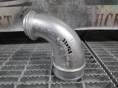 (Good Used Takeoff) Turbo Air Intake Elbow from Mercedes-Benz OM460LA (MBE4000) Diesel Engine P# 4600980107