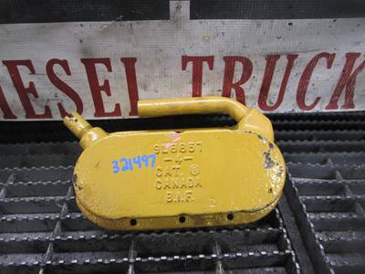 (GOOD USED) Caterpillar 3208 Diesel Engine Oil Cooler Cover OEM Part# 9L8857