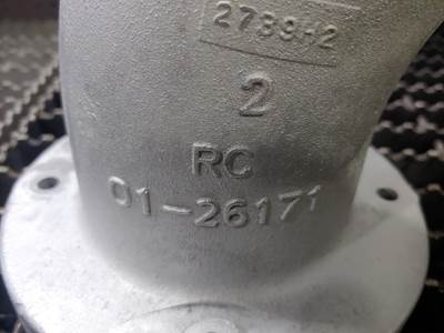 (GOOD USED) Caterpillar C12 Diesel Engine Air Intake Manifold Inlet Tube OEM Part# 01-26171