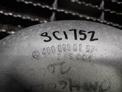 (Good Used) Turbo Air Intake Elbow from Mercedes-Benz OM460LA (MBE4000) Diesel Engine P# 4600980107