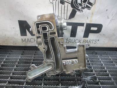 (Good Used) International MaxxForce DT Diesel Engine Oil Filter Base Part# 1841989C3