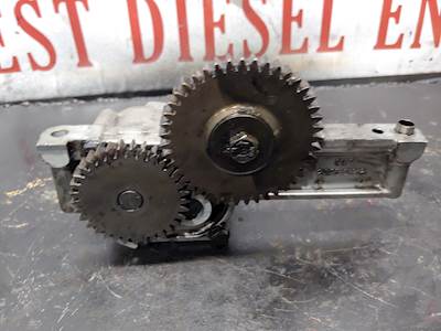 1998 Caterpillar 3116 3126 C7 OEM Oil Pump P# 2W8092, 7E5536 (Gear P# 7W9739)