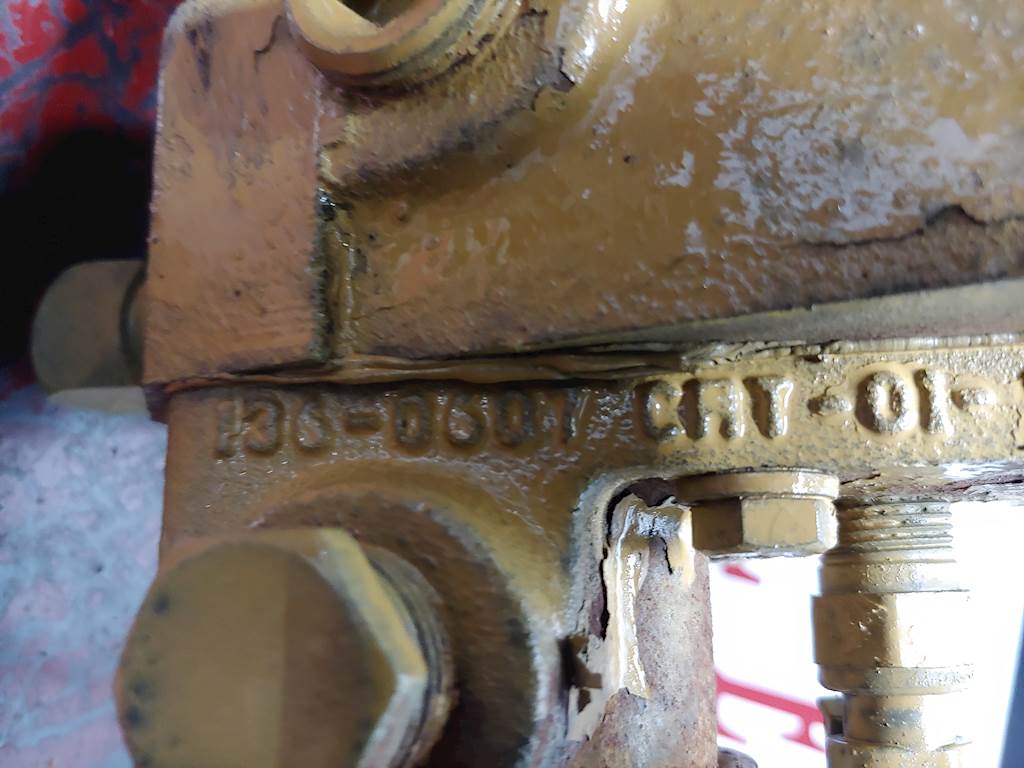 Caterpillar 3126 Diesel Engine Thermostat Housing Assembly P 1333730