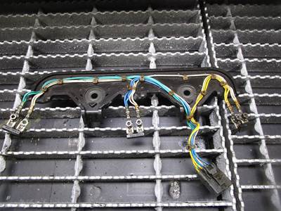 (GOOD USED) 2004-2006 Isuzu 6HK1 Diesel Engine Injector Wiring Harness P# 7184-1770