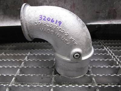 (Good Used Takeoff) Cummins Charge Air Intake Transfer Elbow Tube P# 3918327-02-2