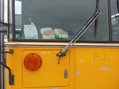 2001 Blue Bird School Bus Passenger side Windshield Wiper Assembly w/ panel, motor, arm