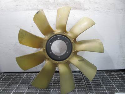 (GOOD USED) International DT466 EGR Diesel Engine Borg Warner 9-blade 28-inch Fan P# 3593881C1