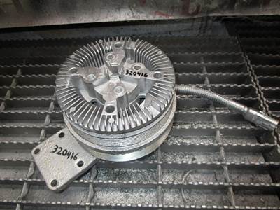 Horton Electic Fan Clutch and Pulley Assembly with Mounting Bracket pulled from Caterpillar C7 Diesel Engine P#'s 986711