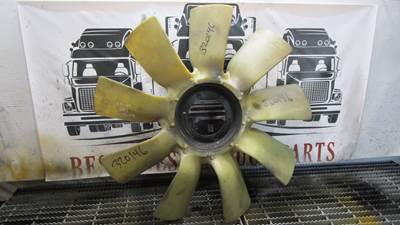 (USED) 2004-2006 International DT466E EGR Diesel Engine 28-inch, 9-blade Borg Warner Fan # 3541257C1