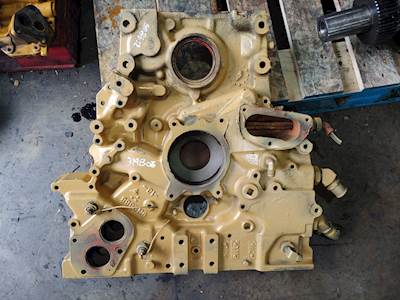 1980 Caterpillar 3208 Diesel Engine Front Outer Timing Cover P# 9N2888