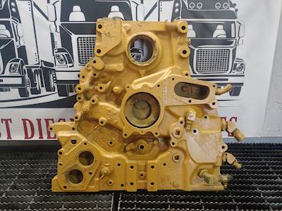 1990 Caterpillar 3208 Non-Turbo Diesel Engine Front Outer Timing Cover P# 9N5796