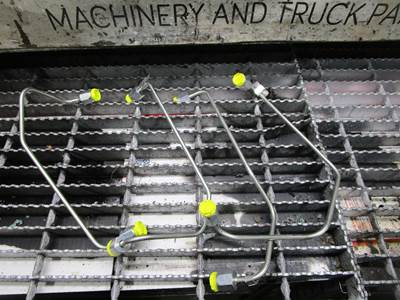 (NEW OLD STOCK) Caterpillar Diesel Engine Fuel Lines OEM-Part# 8L5661, 8L5663, 8L5664, 7N3872