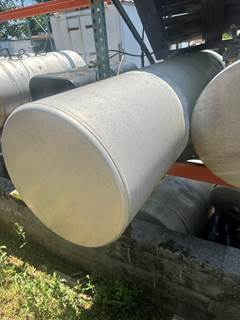 (GOOD USED) 150-Gallon Freightliner Columbia Fuel Tank Passenger Side