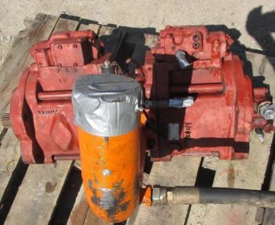 (UN-TESTED) Kawasaki Heavy Industries LTD Hydraulic Pump Type: K3V180DT-1PMR-9N0G-1