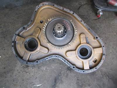 (GOOD USED) Detroit 6V92 Diesel Engine Terex Gear Housing Cove P# 9202215-A, 9202215