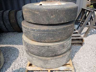 Goodyear 362/11R22.5 Regroovable School Bus Tires Pallet of 4