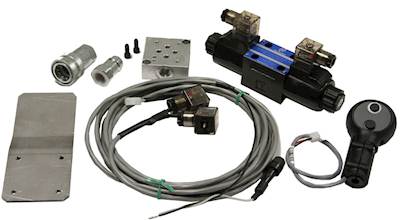 (NEW) ELECTRO-HYDRAULIC GRAPPLE THIRD FUNCTION TRACTOR VALVE KIT