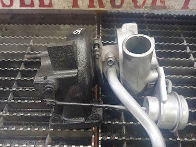 Used: 2000 Mitsubishi 4M50 turbocharger from FE160 Truck, Part# 49178-10001 TD05