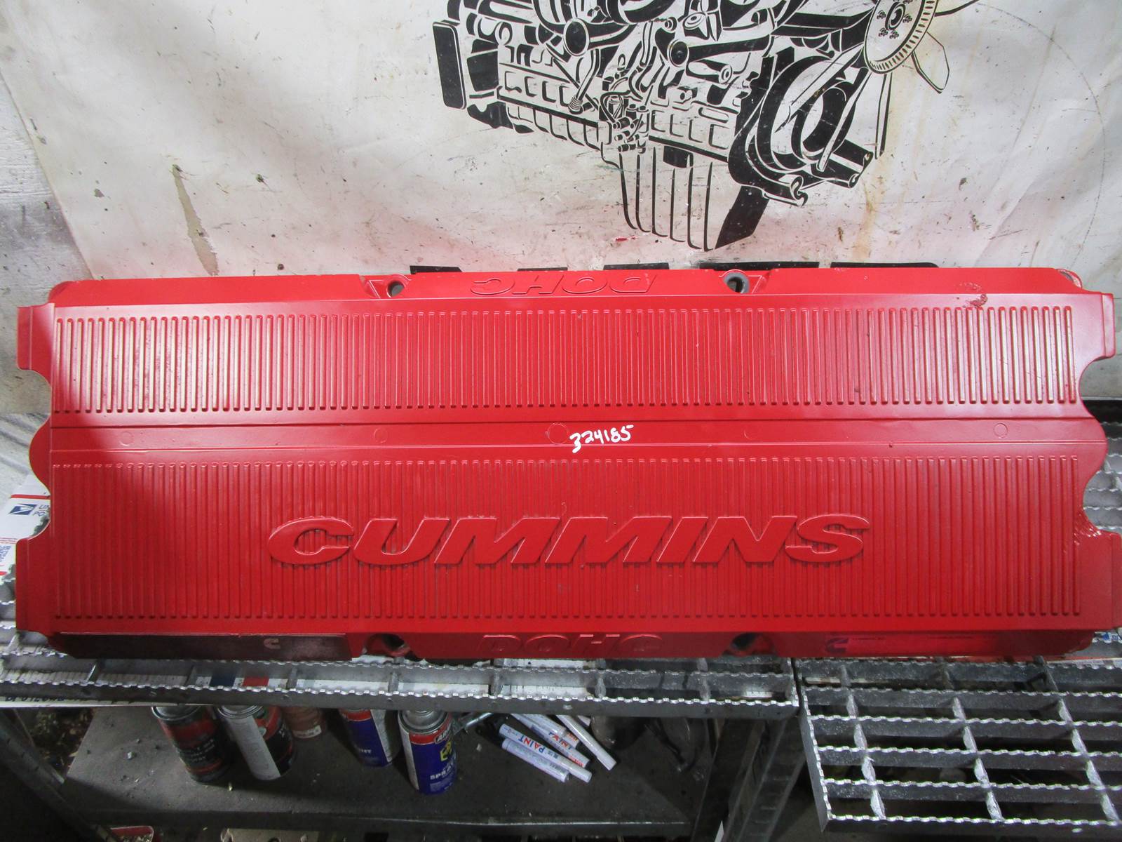 20042006 Cummins ISX Diesel Engine Valve Cover Part 4059375 For Sale