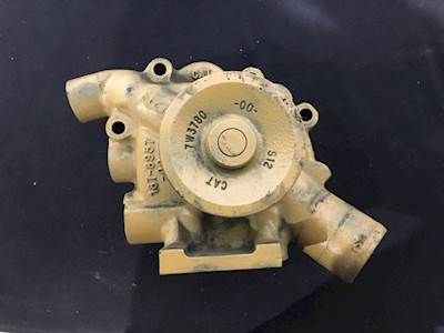 Caterpillar 3126 Water Pump and Thermostat Housing P# 187-8957, Pulley # 7W3780