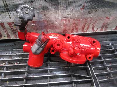 (GOOD USED) Cummins ISX Diesel Engine Water Filter Housing Part# 3681446