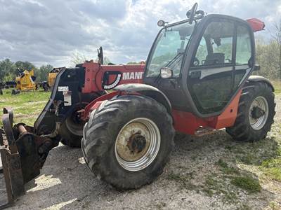 Manitou MLT735 Telehandler - 7700lb Capacity, 22ft Lift Height