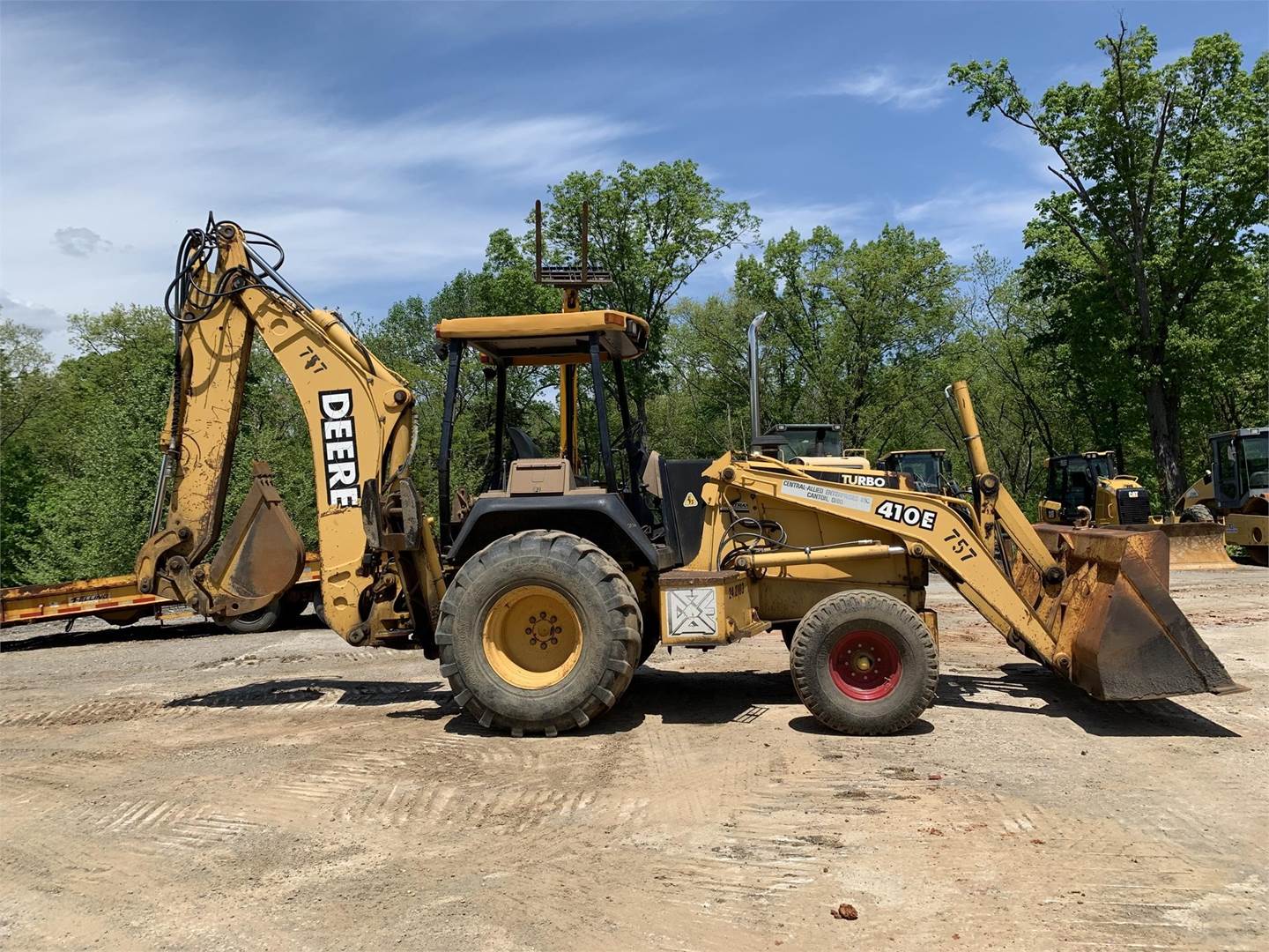 1997 John Deere 410E Loader Backhoe For Sale, 2,439 Hours Bardstown