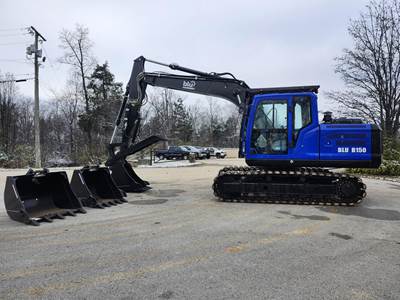 BLU B150 Excavator