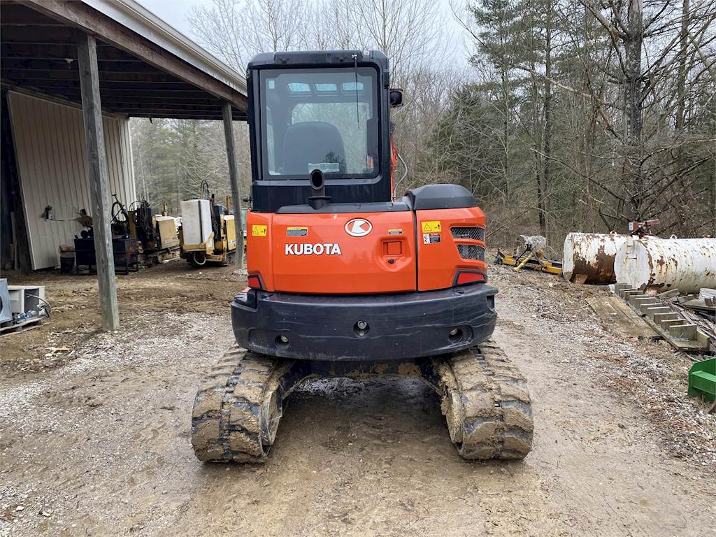 2019 Kubota U554 Mini Excavator For Sale, 317 Hours Bardstown, KY