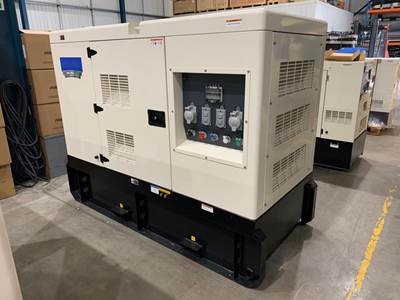 50KW SUPER SILENT DIESEL GENERATOR TIER 4 FINAL- RENTAL SPEC WITH VOLTAGE SELECTOR FOR DUAL PHASE- SINGLE TO 3 PHASE