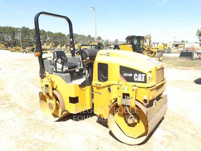 Caterpillar CB34B Smooth Drum Roller Compactor