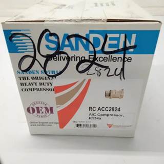 Road Choice ACC2824 A/C Compressor Sanden SD7H15 Double V-Belt Clutch 4663 4627 