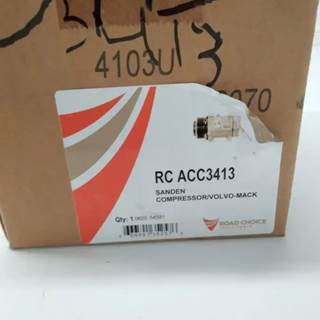 Mack Road Choice Ac Compressor 1000-AcC3413 Sanden HD 8 Groove 119mm 21462260 