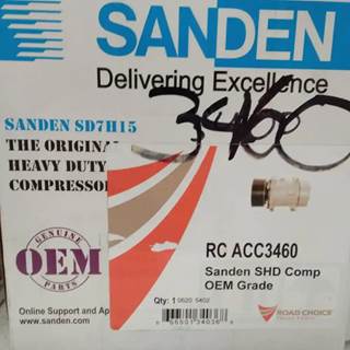 Road Choice AcC3460 Sanden SD7H15 Ac Compressor Kenworth Peterbilt F696003151  