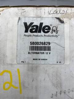 Yale Alternator P/N 580026829  /  1469597  / 733216, Core Charge: 0.00