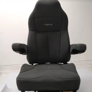 Seats Inc 188900FW635 Legacy Silver Air Ride Truck Seat High Back Gray Tufftex  