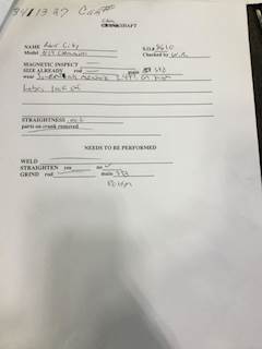 Cummins N14 Camshaft