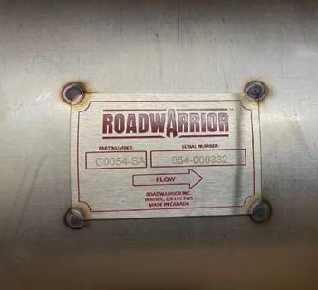 Road Warrior DPF C0054-SA-0505-01P2-01 , Serial # 54-000332, Core Charge: 0.00