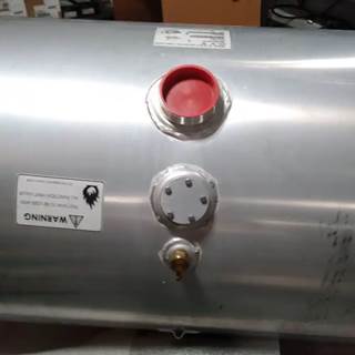 Alliance 100 Gallon Diesel Fuel Tank Abp C0026100ETA24 Etched Aluminum 26" x 47"