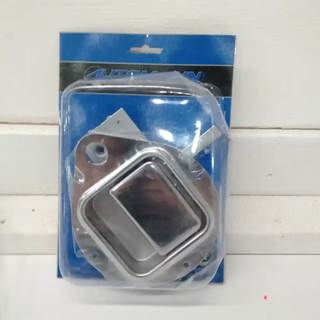 Automann HLK2225 Left Chrome Compartment Door Handle for Peterbilt (1987-2005)