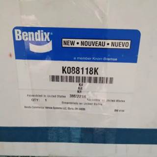 Bendix K088116K - Brake Dust Shield, Core Charge: 0.00
