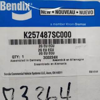 Bendix 2G Eu Ecu K257487SC000 OEM P/N A66-19119-000, Core Charge: 0.00