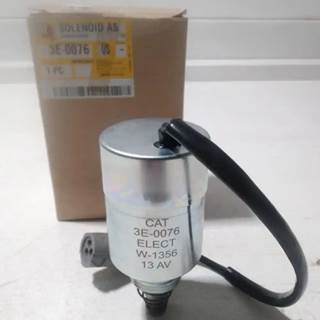 Genuine Caterpillar 28VDC Fuel System Solenoid, Part # 3E-0076 / 3E0076