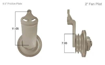 Cummins Fan Clutch (Hub) Alliance ABP N20 91006, Part # 3862583