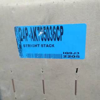 Dynaflex 24P-AK705036CP 7 To 5 Inch Chrome Straight Flat Top Exhaust Stack Truck