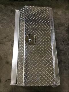 New, Tool Box With Dimond Plate Cover, Complete, Core Charge: 0.00